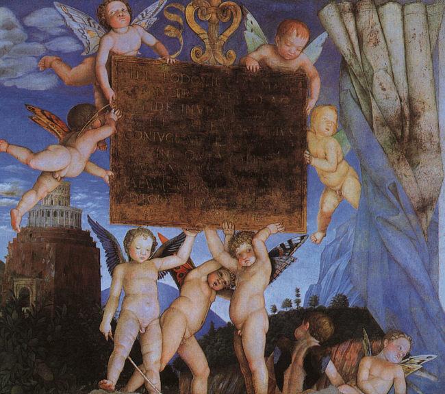 Andrea Mantegna Camera degli Sposi Sweden oil painting art